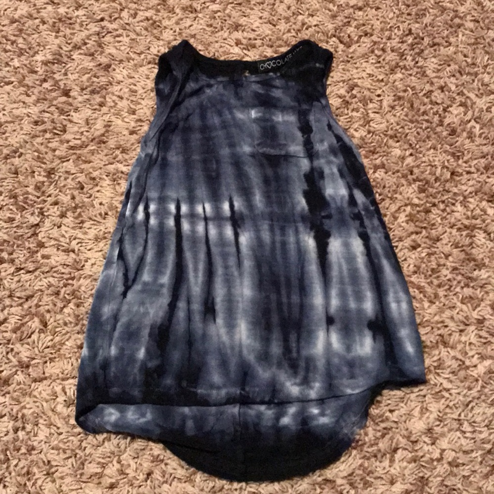 Chocolate Milke Tie Dye Tank Dress